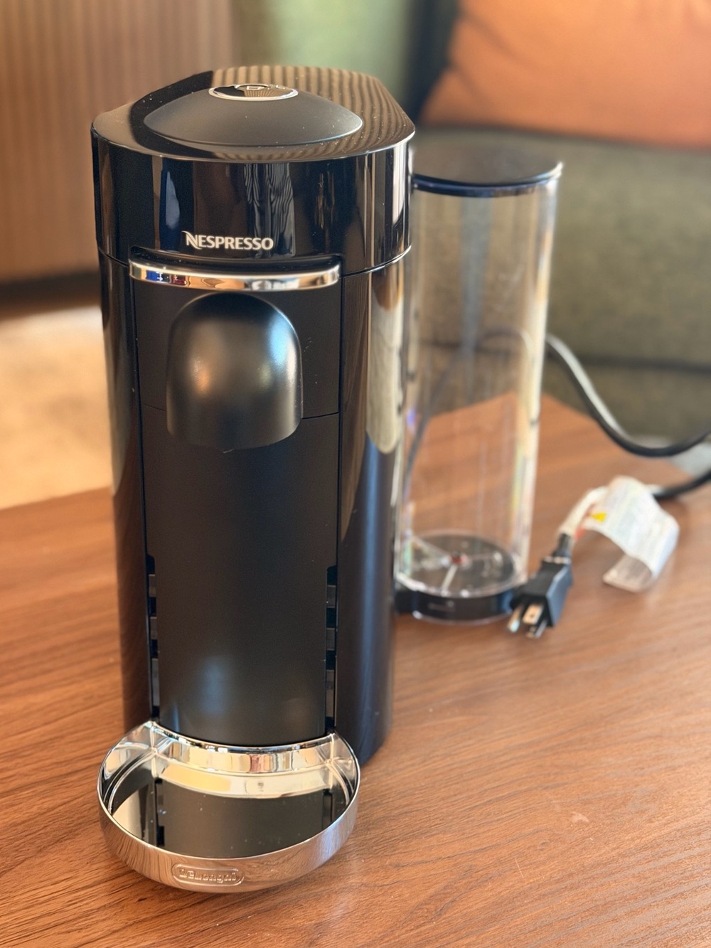 DeLongi Nespresso Vertuo Plus Delux Coffee and Espresso Maker Model env155b